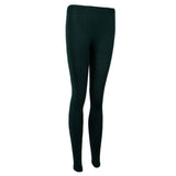 Max Women Fleece Lined Leggings High Waist Stretch Winter Warm Tights Dark Green