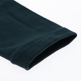 Max Women Fleece Lined Leggings High Waist Stretch Winter Warm Tights Dark Green