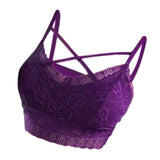Max Women's Comfort Sexy Embroidered Lace Unpadded Push up Everyday Bra L