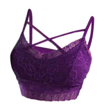 Max Women's Comfort Sexy Embroidered Lace Unpadded Push up Everyday Bra L