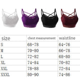 Max Women's Comfort Sexy Embroidered Lace Unpadded Push up Everyday Bra L