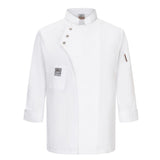 Max Unisex Chef Jackets Coat Long Sleeves Shirt Kitchen Uniform Workwear White XXXL
