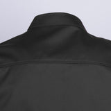 Max Unisex Chef Jackets Coat Long Sleeves Shirt Kitchen Uniform Workwear Black M