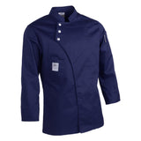 Max Unisex Chef Jackets Coat Long Sleeves Shirt Kitchen Uniform Workwear Dark Blue M