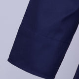 Max Unisex Chef Jackets Coat Long Sleeves Shirt Kitchen Uniform Workwear Dark Blue XXXL