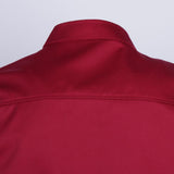 Max Unisex Chef Jackets Coat Long Sleeves Shirt Kitchen Uniform Workwear Red L