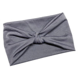 Max 6 Pieces Wide Knot Headbands for Women Elastic Bandana Knot Turban Headwrap