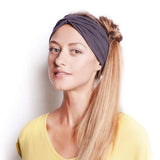 Max 6 Pieces Wide Knot Headbands for Women Elastic Bandana Knot Turban Headwrap
