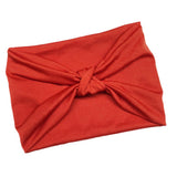 Max 6 Pieces Wide Knot Headbands for Women Elastic Bandana Knot Turban Headwrap