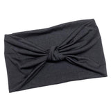 Max 6 Pieces Wide Knot Headbands for Women Elastic Bandana Knot Turban Headwrap