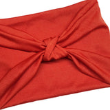 Max 6 Pieces Wide Knot Headbands for Women Elastic Bandana Knot Turban Headwrap