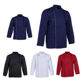 Max Maxb Chef Coat Jacket Long Sleeve Catering Kitchen Uniform Apparel White M