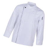 Max Maxb Chef Coat Jacket Long Sleeve Catering Kitchen Uniform Apparel White M