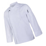 Max Maxb Chef Coat Jacket Long Sleeve Catering Kitchen Uniform Apparel White M