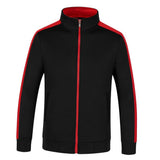 Max Womens Mens Classic Fit Full Zip Fleece Jacket Coat with Pockets Black L