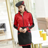 Max Womens Mens Classic Fit Full Zip Fleece Jacket Coat with Pockets Red L