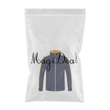Max Soft Fleece Jacket Warm Full Zip Work Wear Overcoat Uniform Top Navy+Yellow M