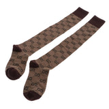 Max 1 Pair Lady Fashion Stockings Sports Shopping Travel G Word Stockings Khaki