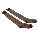 Max 1 Pair Lady Fashion Stockings Sports Shopping Travel G Word Stockings Khaki