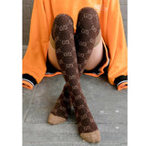 Max 1 Pair Lady Fashion Stockings Sports Shopping Travel G Word Stockings Coffee