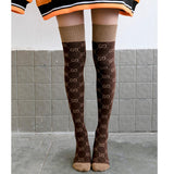 Max 1 Pair Lady Fashion Stockings Sports Shopping Travel G Word Stockings Coffee