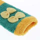 Max Ladies Christmas Socks Fluffy Xmas Girl Cosy Fun Winter Warm Stocking Yellow