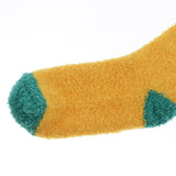 Max Ladies Christmas Socks Fluffy Xmas Girl Cosy Fun Winter Warm Stocking Yellow