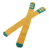 Max Ladies Christmas Socks Fluffy Xmas Girl Cosy Fun Winter Warm Stocking Yellow