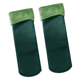 Women's Super Soft Fuzzy Plush Warm Winter Home Sleeping Slipper Socks Green