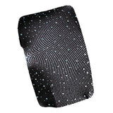 Max Women Crystal Rhinestone Fishnet Net Mesh Stockings Tights Pantyhose Black