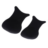 Silicone Nipple Covers Breast Lift Adhesive Bra Pasties/Pad Black XXL-XXXL