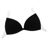 Max Strapless Invisible Bra Backless Adhesive Push Up Reusable Bra Black C36