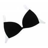 Max Strapless Invisible Bra Backless Adhesive Push Up Reusable Bra Black C36