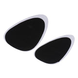 Max Maxb Silicone Water Drop Breast Lift Nipple Covers Pasties Triangle Black for C36