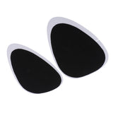 Max Maxb Silicone Water Drop Breast Lift Nipple Covers Pasties Triangle Black for D38