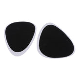 Max Maxb Silicone Water Drop Breast Lift Nipple Covers Pasties Triangle Black for D38