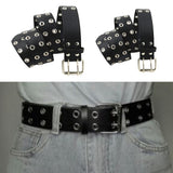 Max Maxb Womens Waist Belt Plus Stretchy Metal Buckle Wide Waistband Cinch Belt Black 3.8cm Wide