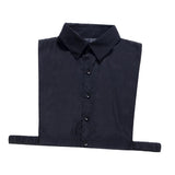 Max Cotton Fake Collar Detachable Dickey Collar Blouse Half Shirts Collar Black