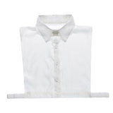 Max Cotton Fake Collar Detachable Dickey Collar Blouse Half Shirts Collar White
