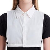 Max Cotton Fake Collar Detachable Dickey Collar Blouse Half Shirts Collar White