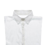Max Cotton Fake Collar Detachable Dickey Collar Blouse Half Shirts Collar White