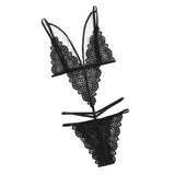 Maxbell Women Sexy Lace Bikini Bra Panty Thong Underwear Suit Lingerie Backless XL