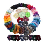 Assorted Color Hair Scrunchies 58