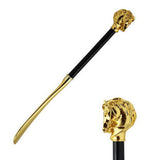 Max Metal Shoehorn Flexible Long Handle Shoehorn Lifter Wood Handle Gold Horse