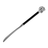 Max Metal Shoehorn Flexible Long Handle Shoehorn Lifter Wood Handle Silver Horse
