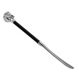Max Metal Shoehorn Flexible Long Handle Shoehorn Lifter Wood Handle Silver Horse