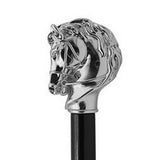 Max Metal Shoehorn Flexible Long Handle Shoehorn Lifter Wood Handle Silver Horse