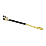 Max Metal Shoehorn Flexible Long Handle Shoehorn Lifter Wood Handle Dog