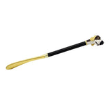 Max Metal Shoehorn Flexible Long Handle Shoehorn Lifter Wood Handle Dog