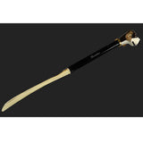 Max Metal Shoehorn Flexible Long Handle Shoehorn Lifter Wood Handle Dog